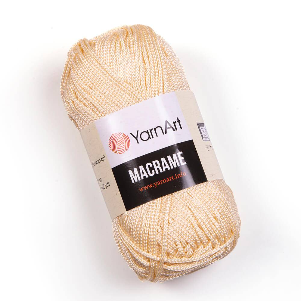 Пряжа Yarn Art MACRAME (Цвет: 165 св.желтый)