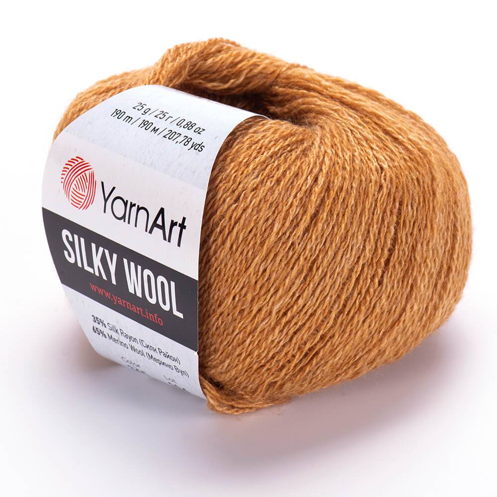 Пряжа Yarn Art SILKY WOOL (Цвет: 345 листопад)