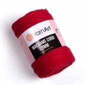 Пряжа Yarn Art MACRAME CORD 3MM (Цвет: 773 красный)
