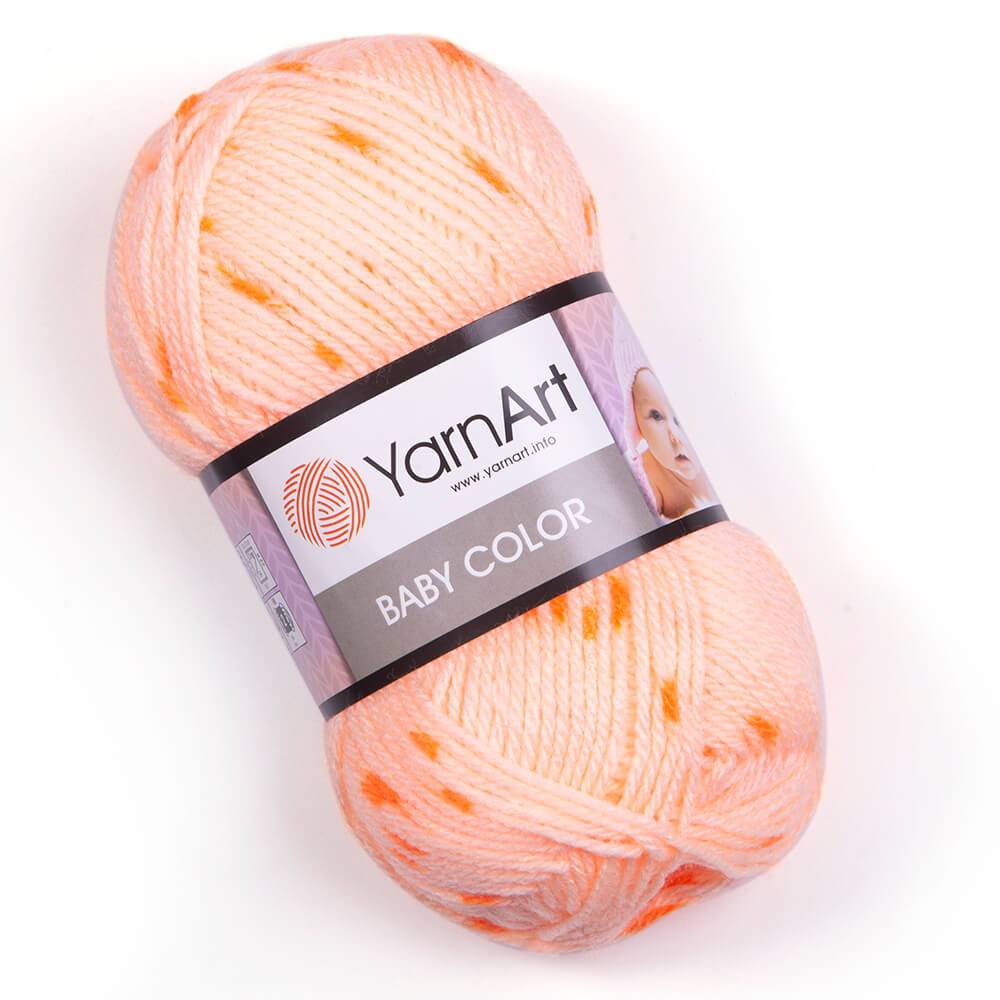 Пряжа Yarn Art BABY COLOR (Цвет: 272 персик)