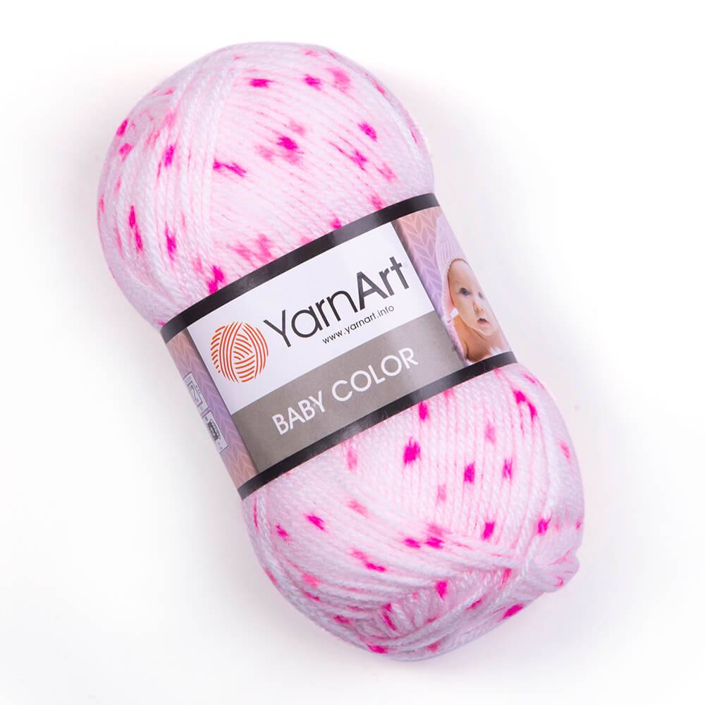 Пряжа Yarn Art BABY COLOR (Цвет: 5113 св.розовый)