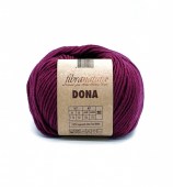 Пряжа Fibra natura DONA (Цвет: 106-16 бордо)