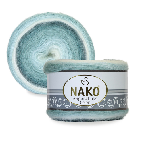 Пряжа Nako ANGORA LUKS COLOR (Цвет: 82362)