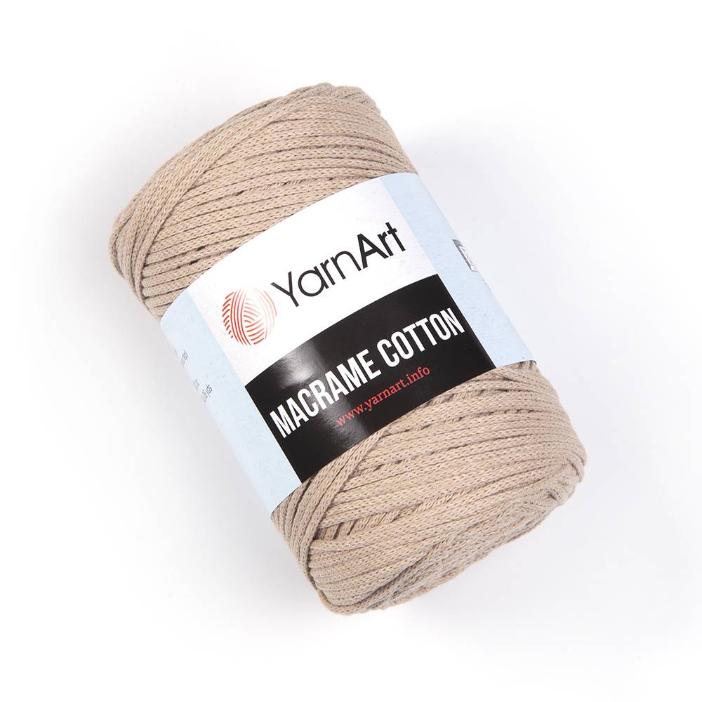 Пряжа Yarn Art MACRAME COTTON (Цвет: 753 бежевый)