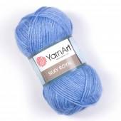 Пряжа Yarn Art SILKY ROYAL (Цвет: 443 голубой)