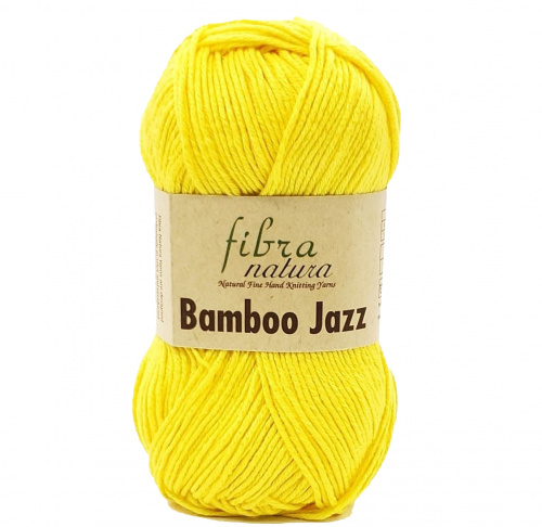 Пряжа Fibra Natura BAMBOO JAZZ (Цвет: 213 ярко-желтый)
