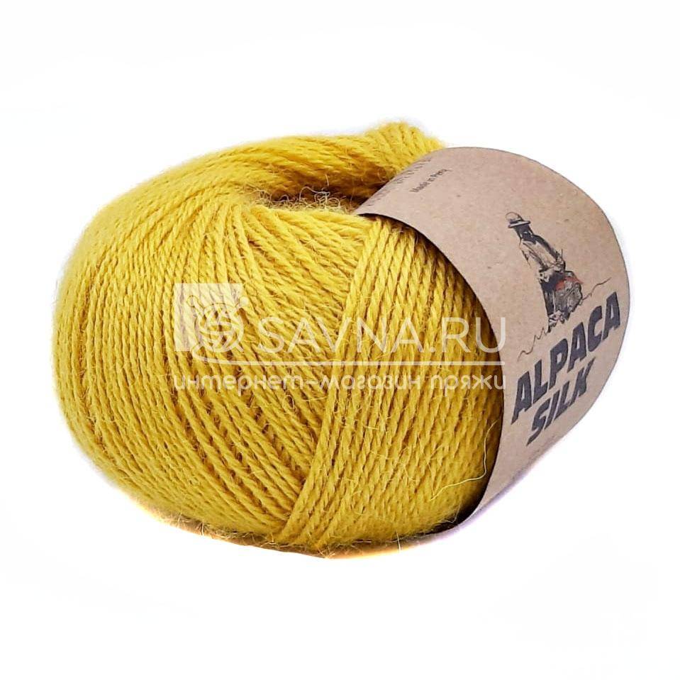 Пряжа Кутнор ALPACA SILK (Цвет: 4249 горчичный)