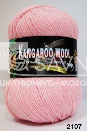 Пряжа Color City KANGAROO WOOL (Цвет: 2107 нежно розовый)