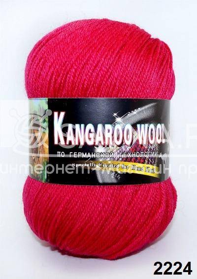 Пряжа Color City KANGAROO WOOL (Цвет: 2224 мальва)