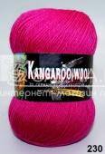 Пряжа Color City KANGAROO WOOL (Цвет: 230 малиновый)