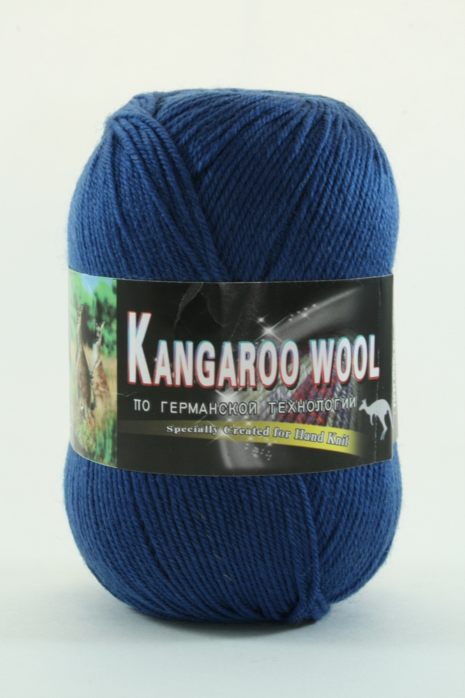 Пряжа Color City KANGAROO WOOL (Цвет: 2303 джинса)