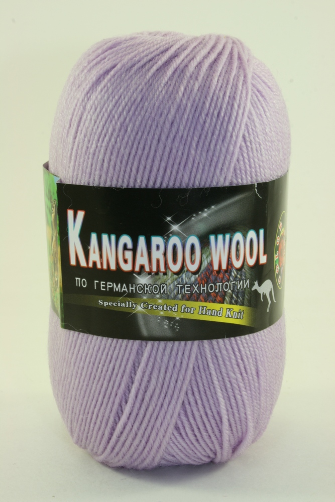 Пряжа Color City KANGAROO WOOL (Цвет: 258 св.сиреневый)