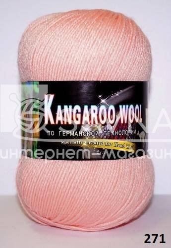 Пряжа Color City KANGAROO WOOL (Цвет: 271 нежно-розовый)