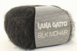 Пряжа Lana Gatto SILK MOHAIR  (Цвет: 6037 черный)