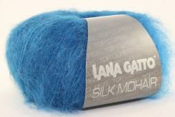 Пряжа Lana Gatto SILK MOHAIR  (Цвет: 7263 темная бирюза)