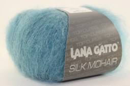 Пряжа Lana Gatto SILK MOHAIR  (Цвет: 7267 лазурный)