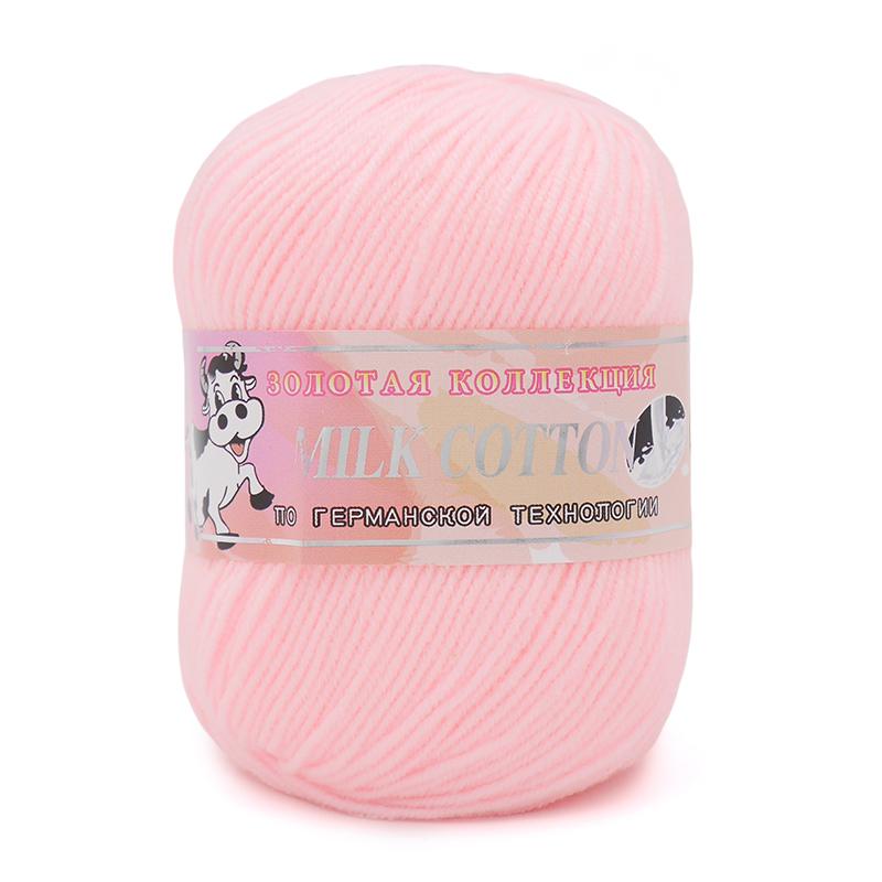 Пряжа Color City MILK COTTON (Цвет: 022 розовый)