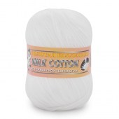 Пряжа Color City MILK COTTON (Цвет: 1 белый)