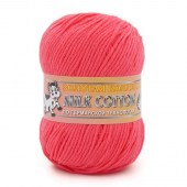 Пряжа Color City MILK COTTON (Цвет: 24 коралловый)