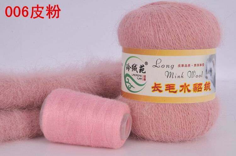 Пряжа LONG MINK WOOL (Цвет: 06 клевер)