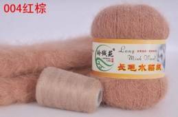 Пряжа LONG MINK WOOL (Цвет: 04 бежевый)