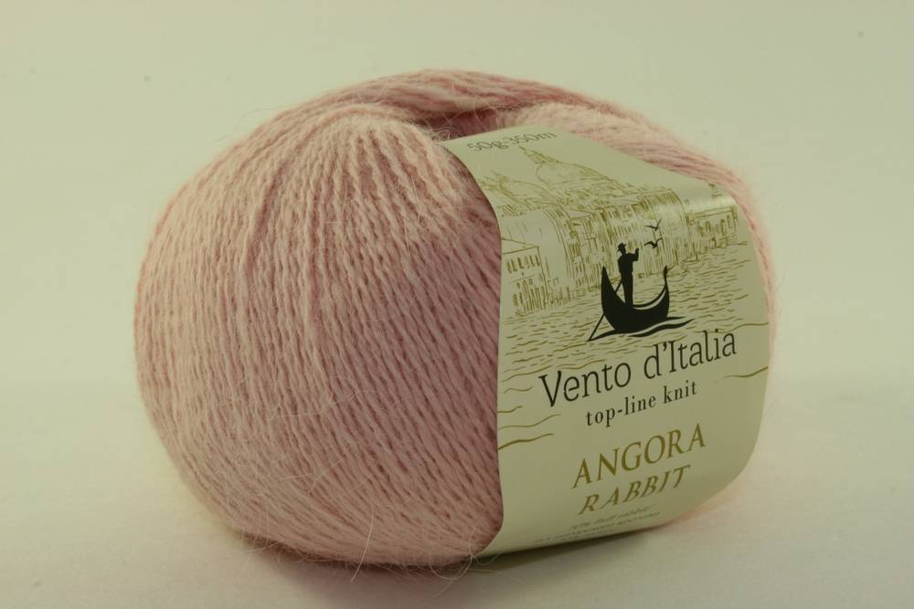 Пряжа Vento d'Italia ANGORA RABBIT (Цвет: 08 пудра)