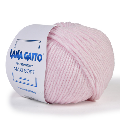 Пряжа Lana Gatto MAXI SOFT (Цвет: 13210 нежно-розовый)