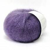 Пряжа Lana Gatto SILK MOHAIR LUX (Цвет: 8391 темная сирень)