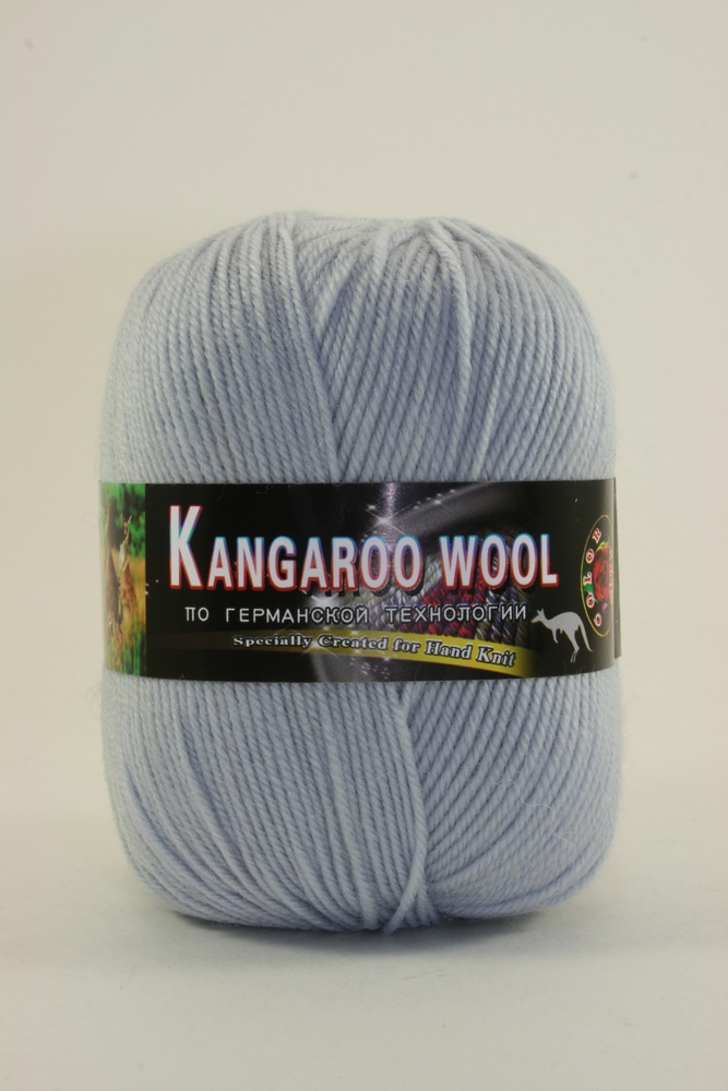 Пряжа Color City KANGAROO WOOL (Цвет: 2600 платина)