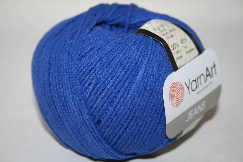 Пряжа Yarn Art JEANS  (Цвет: 47 колокольчик)