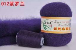 Пряжа LONG MINK WOOL (Цвет: 12 фиолетовый)