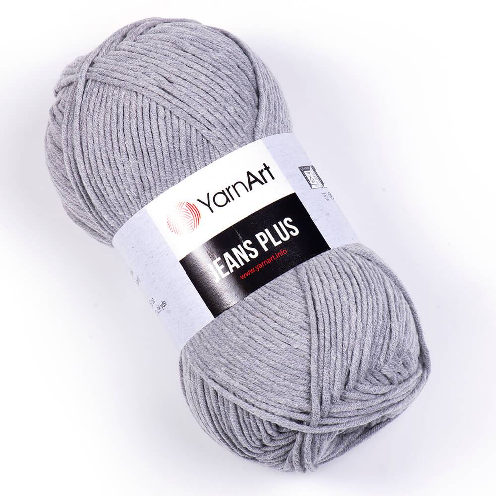 Пряжа Yarn Art JEANS PLUS (Цвет: 46 серый)