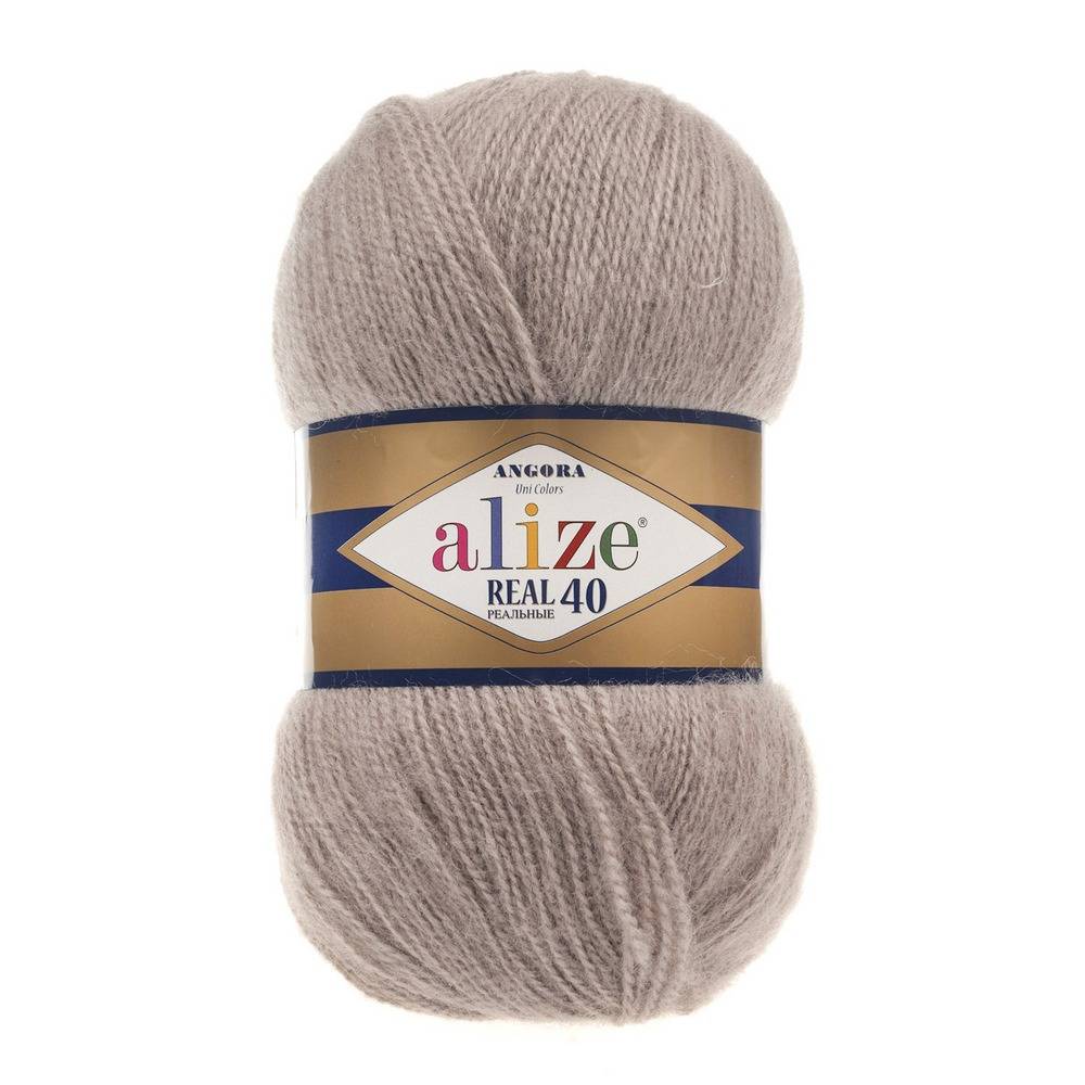 Пряжа Alize ANGORA REAL 40 (Цвет: 541 норка)