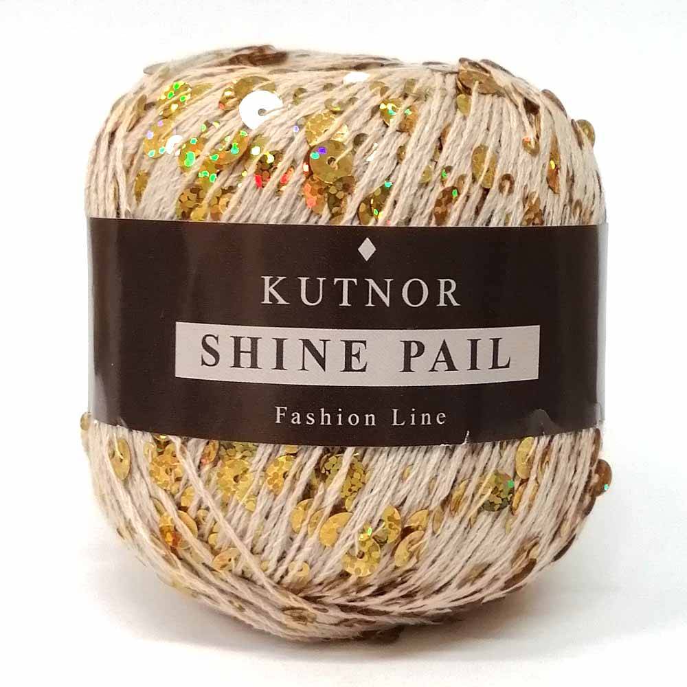 Пряжа Кутнор SHINE PAIL (Цвет: 150 беж с золотом)