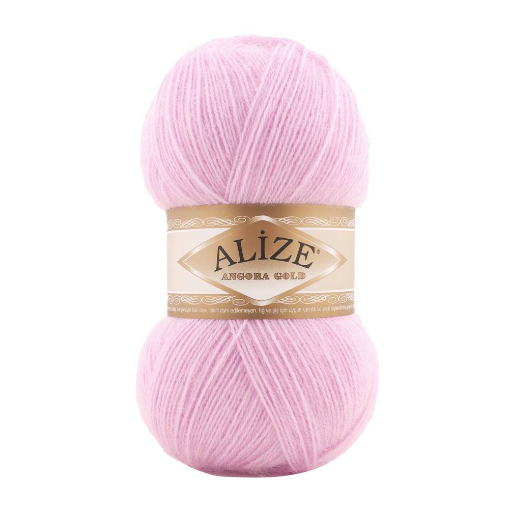 Пряжа Alize ANGORA GOLD (Цвет: 185 ярко-розовый)