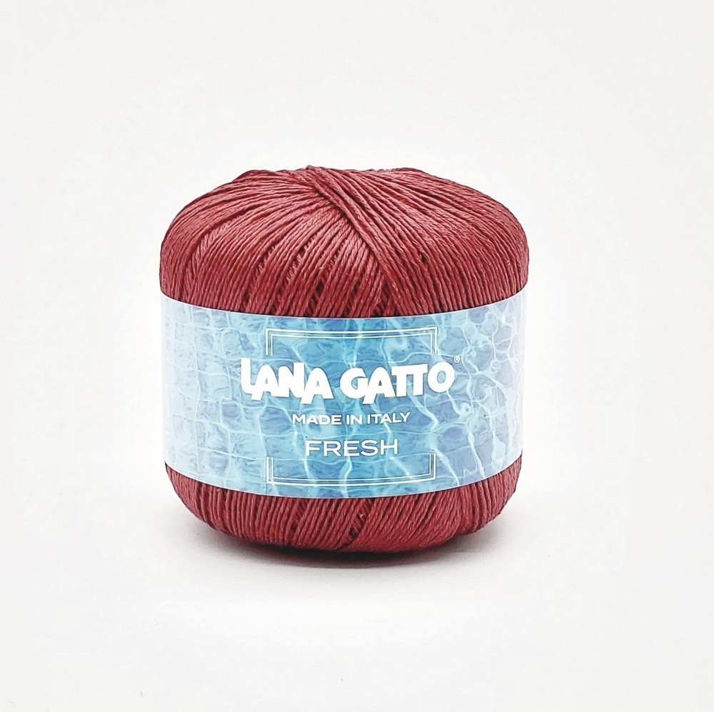 Пряжа Lana Gatto FRESH (Цвет: 8166 бордо)