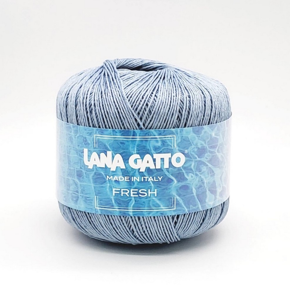 Пряжа Lana Gatto FRESH (Цвет: 8710 серо-голубой)