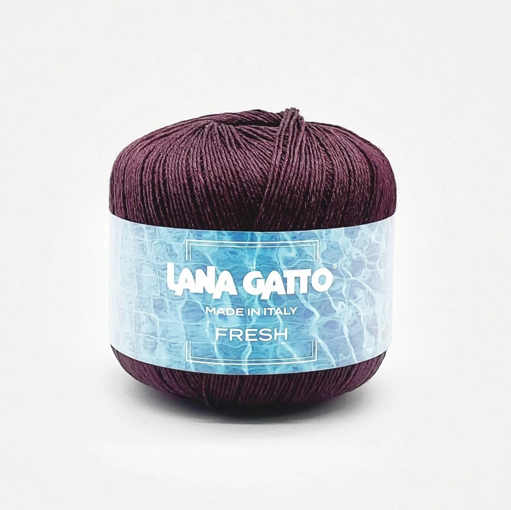 Пряжа Lana Gatto FRESH (Цвет: 8715 баклажан)