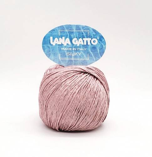 Пряжа Lana Gatto SILKY (Цвет: 8904 розовый жемчуг)