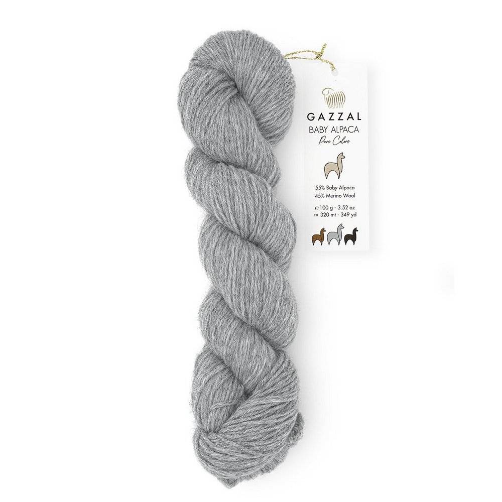 Пряжа Gazzal BABY ALPACA PURE COLORS