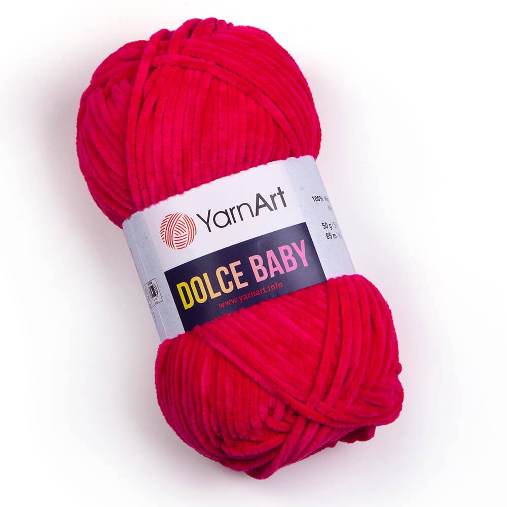 Пряжа Yarn Art DOLCE BABY (Цвет: 759 малиновый)