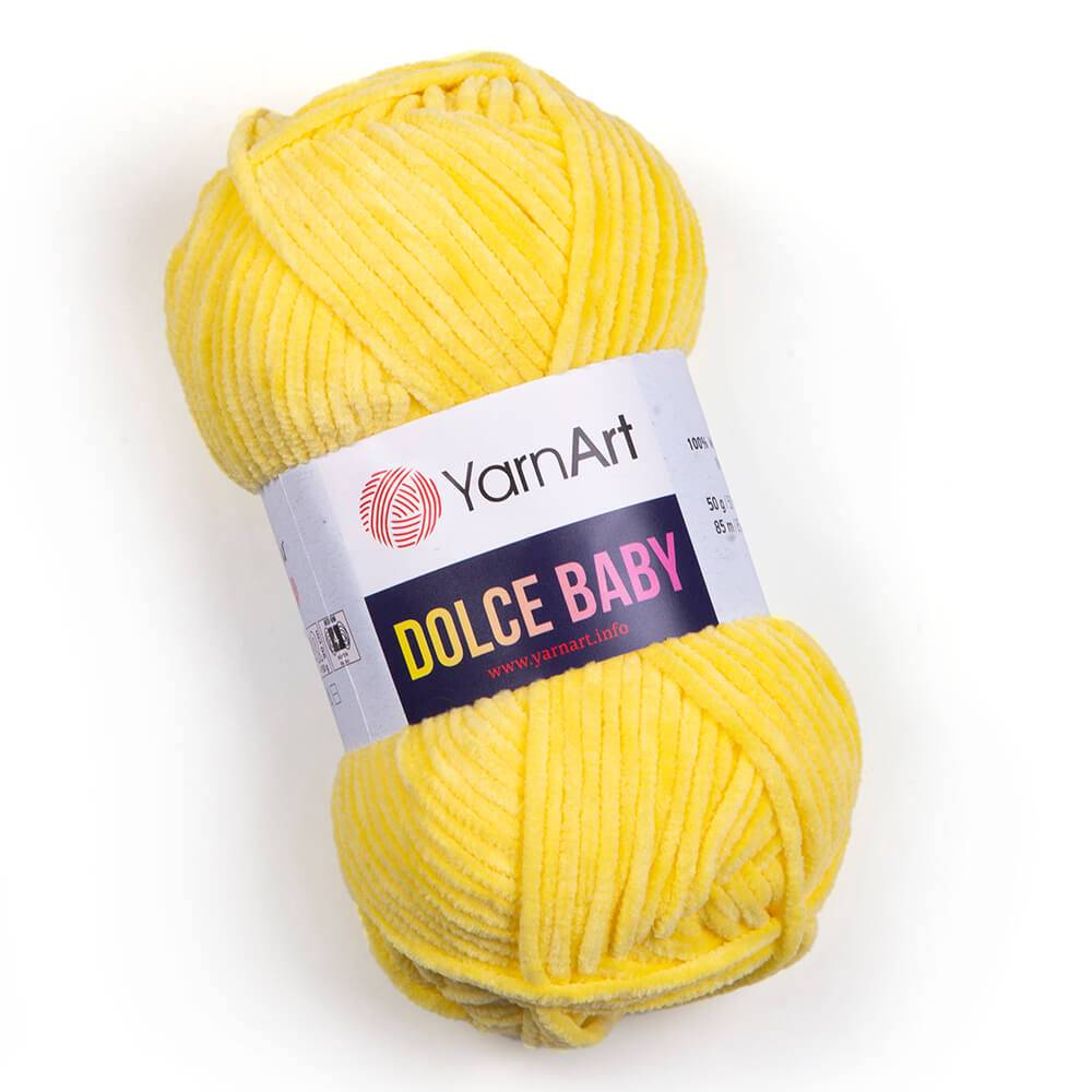 Пряжа Yarn Art DOLCE BABY (Цвет: 761 лимон)