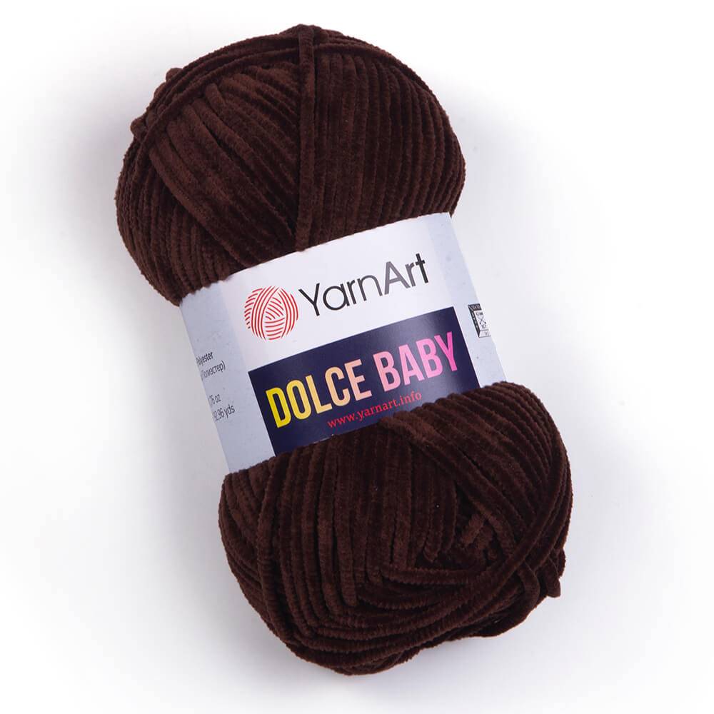 Пряжа Yarn Art DOLCE BABY (Цвет: 775 шоколад)