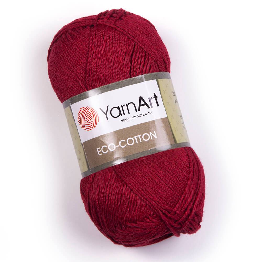 Пряжа Yarn Art ECO COTTON (Цвет: 776 бордо)