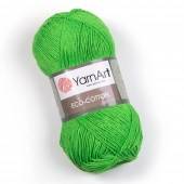 Пряжа Yarn Art ECO COTTON (Цвет: 802 яркая зелень)