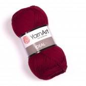 Пряжа Yarn Art IDEAL (Цвет: 238 бордо)