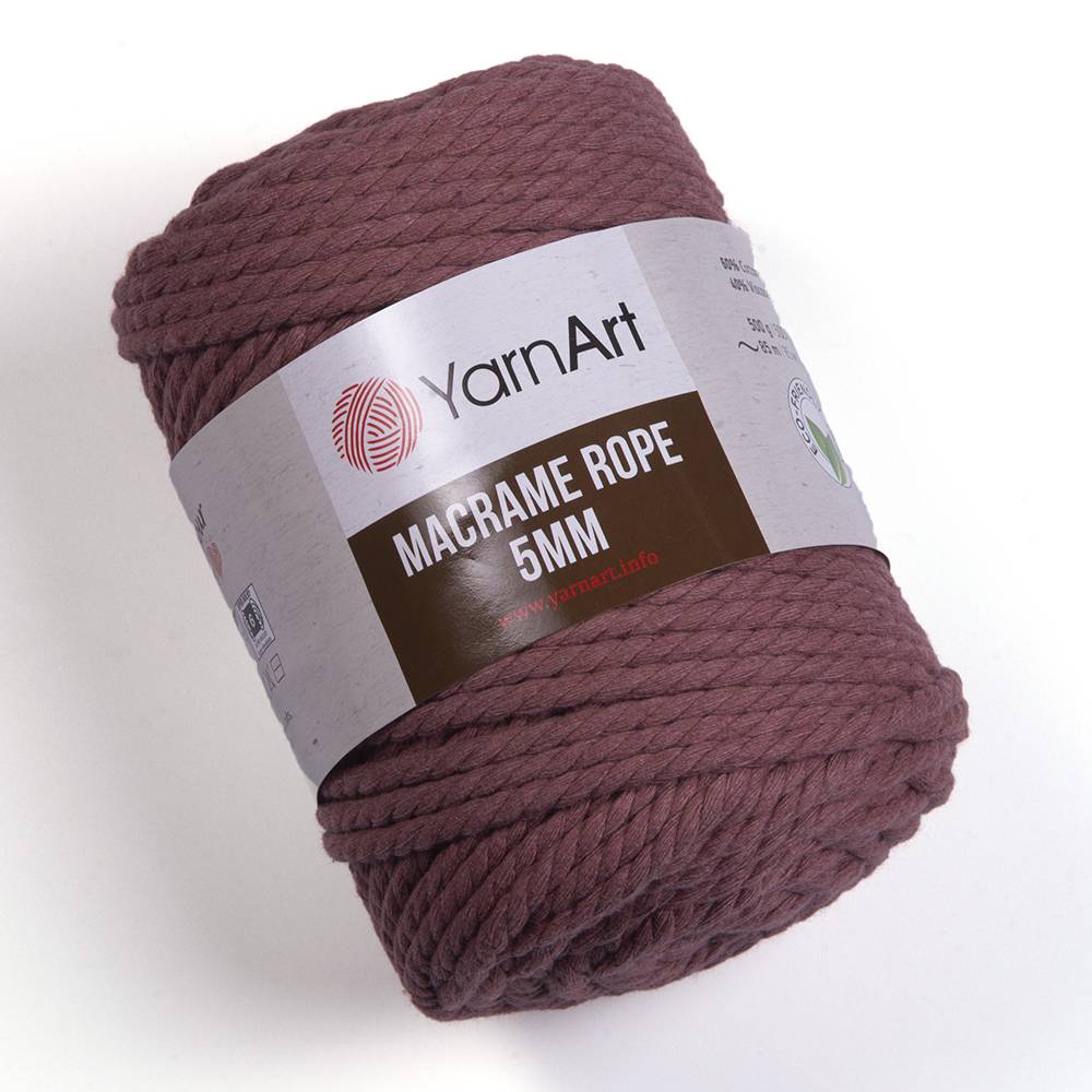 Пряжа Yarn Art MACRAME ROPE 5MM