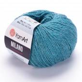 Пряжа Yarn Art MILANO (Цвет: 864 пыльная бирюза)