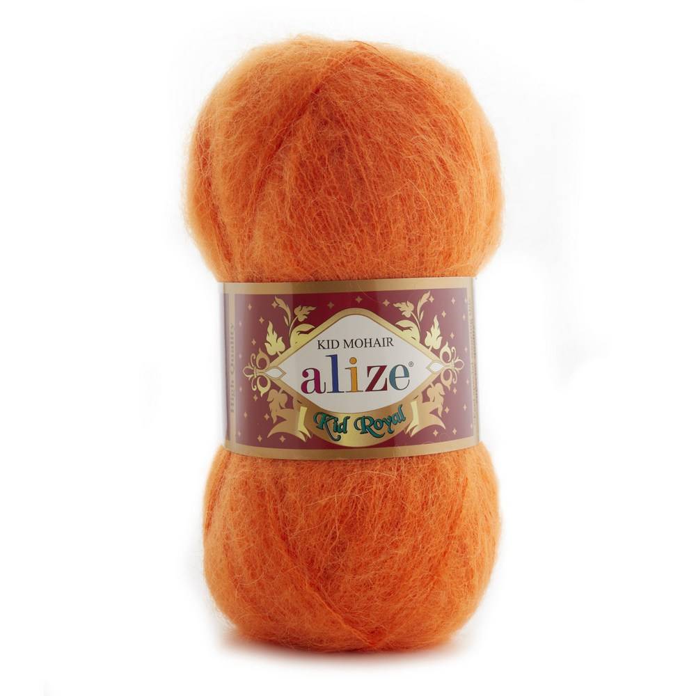 Пряжа Alize KID ROYAL (Цвет: 487 морковный)