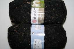 Пряжа Yarn Art TWEED (Цвет: 228 черный)